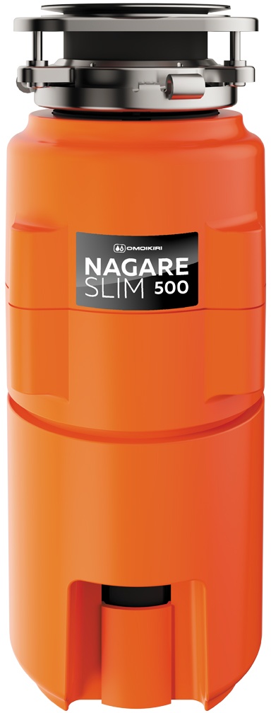 Измельчитель пищевых отходов Omoikiri Nagare Slim 500 4995061 (оранжевый)