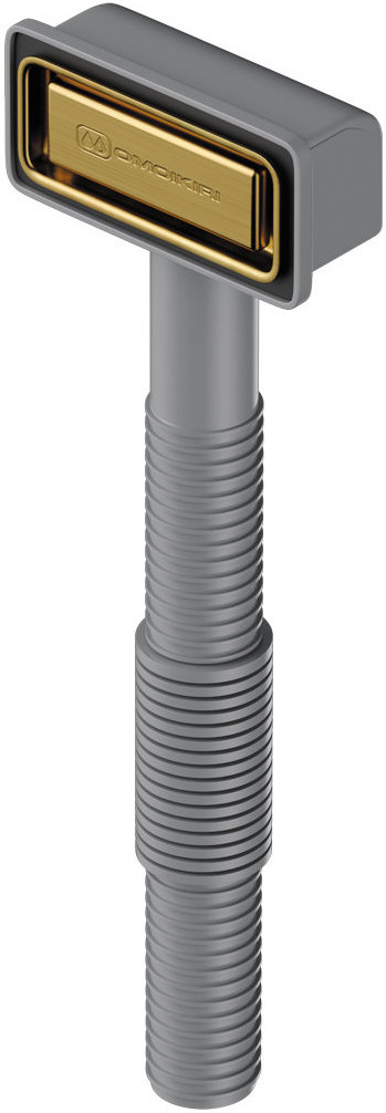 Перелив для кухонных моек Omoikiri OV-1-S AB022 4998037 (античная латунь)