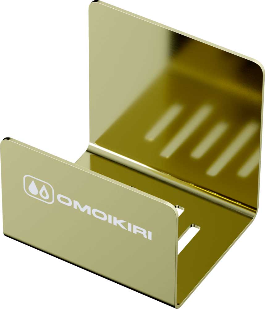 Держатель для губки Omoikiri SH-01-LG (светлое золото)