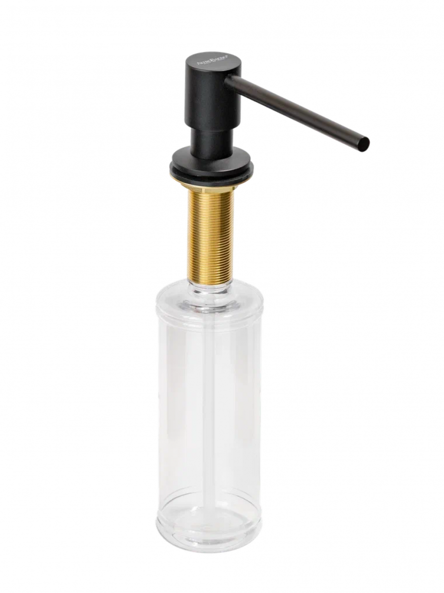 Дозатор Altrobagno Flusso AltroBagnoFlusso080505MB (чёрный матовый)