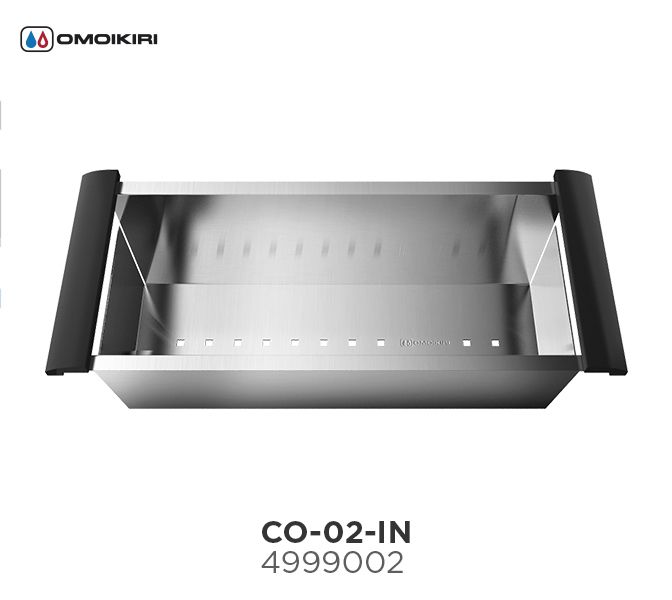 Коландер для мойки Omoikiri CO-02-IN 4999002 420*190 мм (хром)