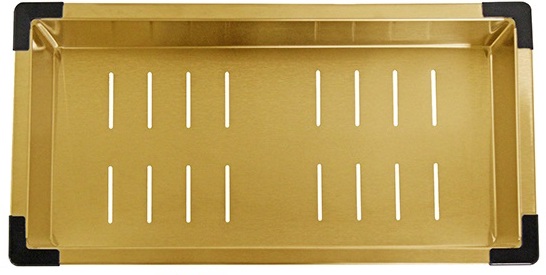 Поддон для мойки Zorg C 12-44 BRONZE 430*220 мм (бронза)