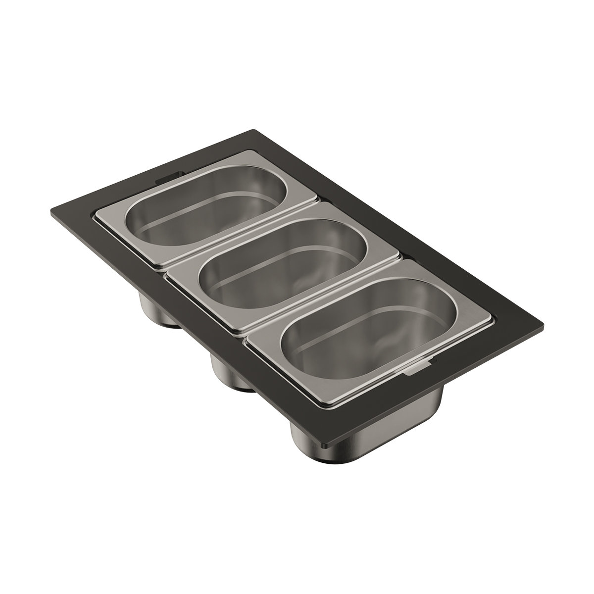 Контейнер для мойки Omoikiri DC-04-3 IN 4999087 376*220 мм (нержавеющая сталь)