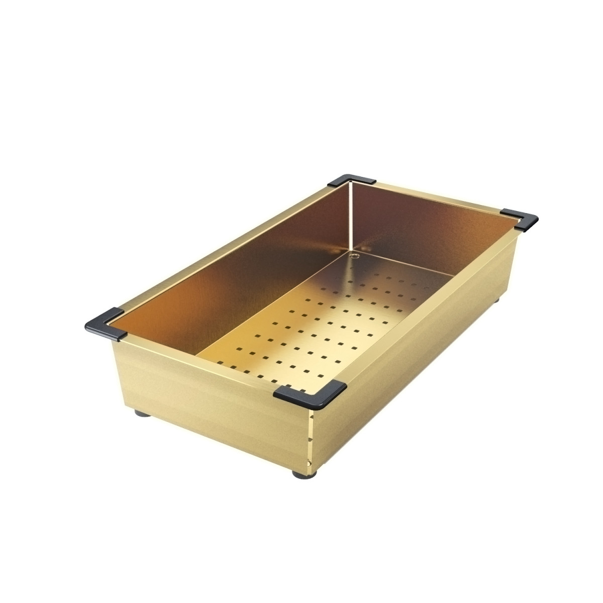 Коландер для мойки IDDIS Kitchen Line KOL23MGi59 426*231 мм (золото матовое)
