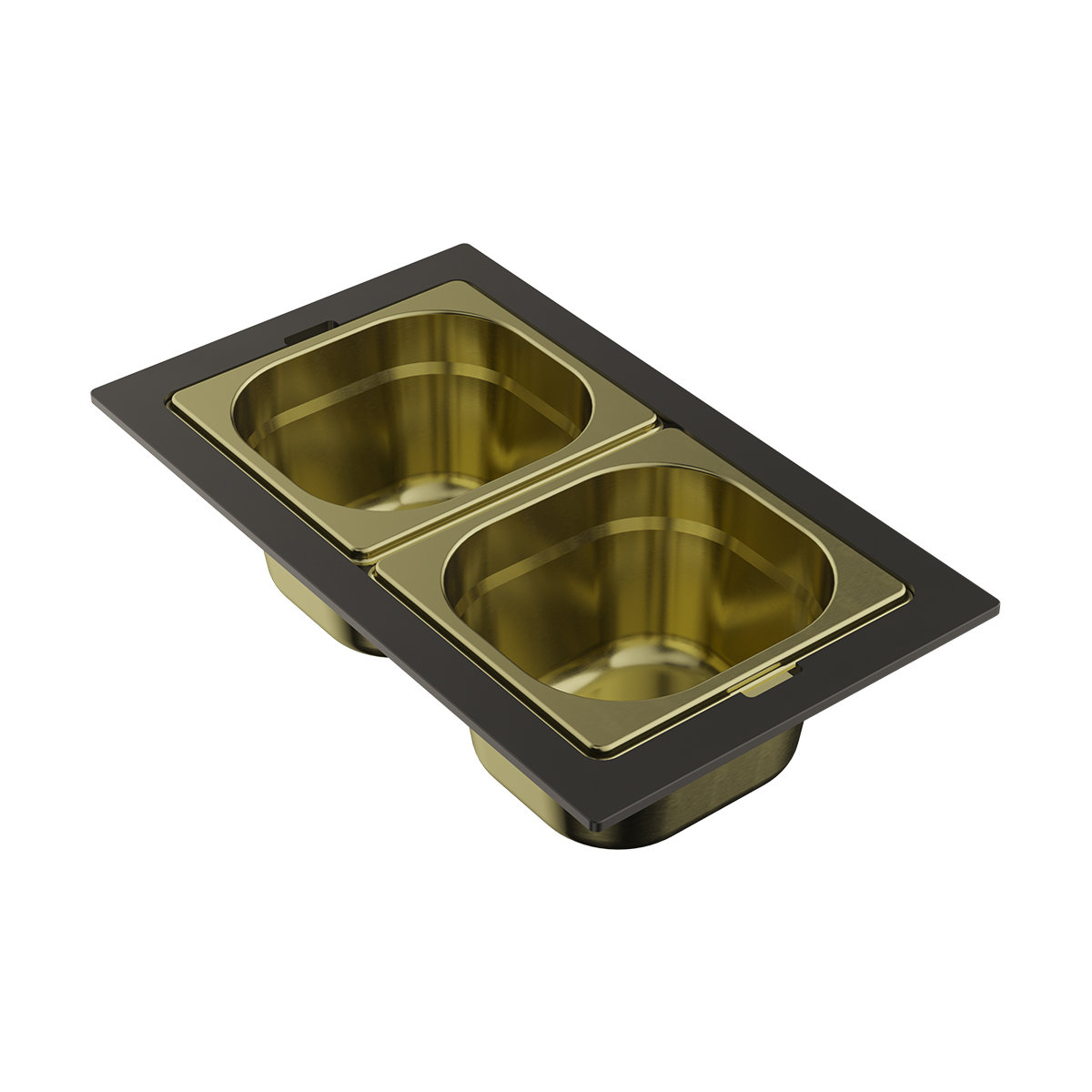 Контейнер для мойки Omoikiri DC-04-2 LG 4999086 376*220 мм (светлое золото)