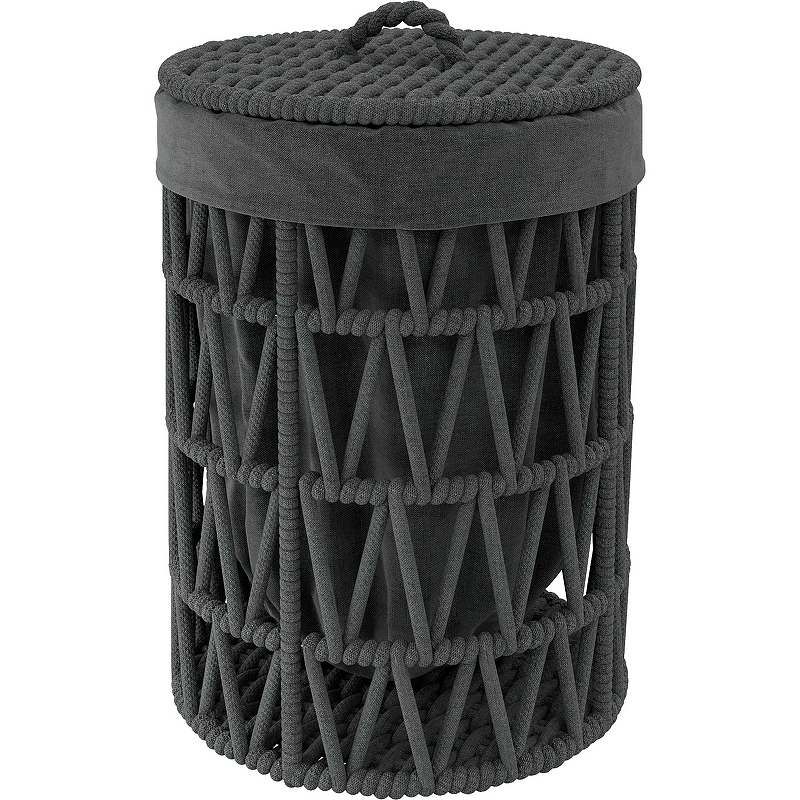 Корзина для белья WasserKRAFT Mosel WB-460-L (серый)