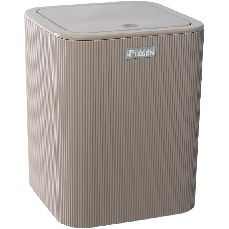 Ведро для мусора Fixsen Brown FX-403-6 (коричневый)