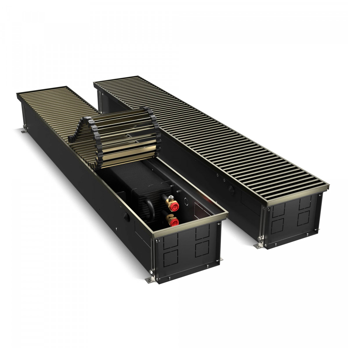 Конвектор внутрипольный Royal Thermo ATRIUM-150/300/2800-DG-U-DB