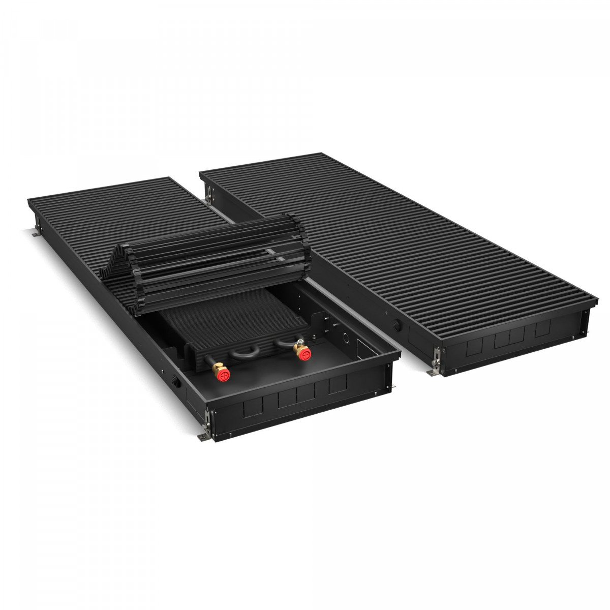 Конвектор внутрипольный Royal Thermo ATRIUM-90/400/800-DG-U-BL