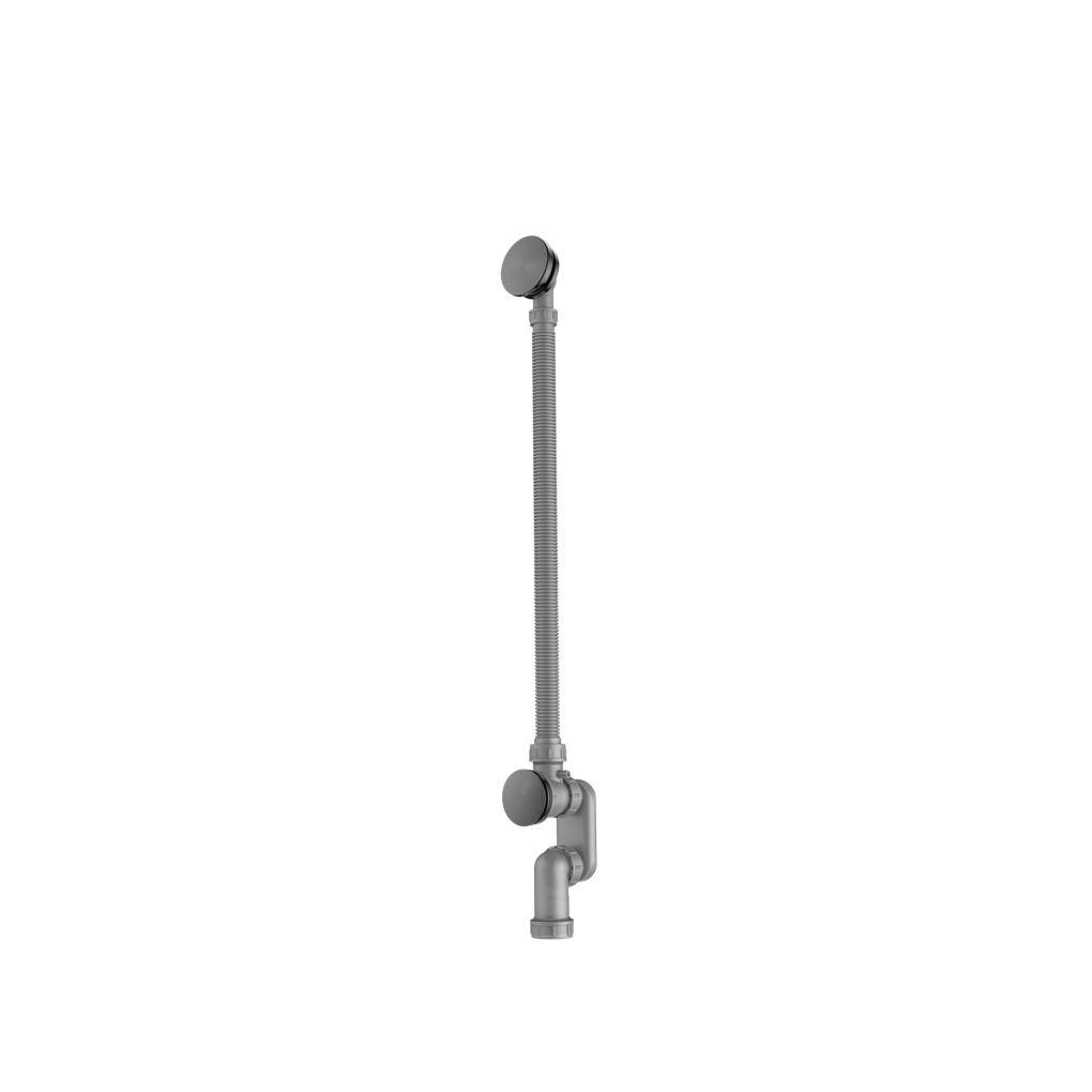 Слив-перелив для ванны AQUAme AQM7021GM (металл шлифованный)