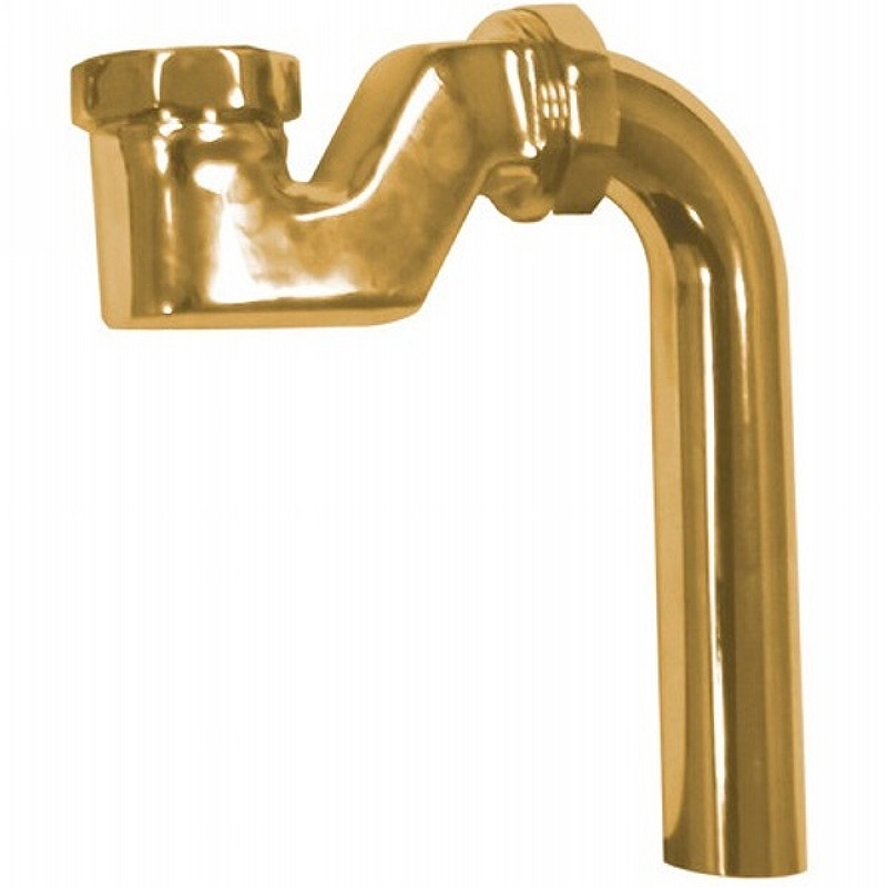 Гидрозатвор для слив-перелива BelBagno BB567-01-TI-ORO (золото)
