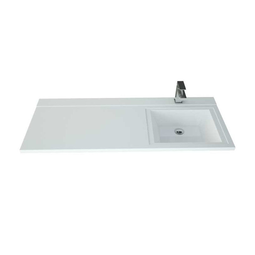 Раковина над стиральной машиной BelBagno BB1200/480-LV-MR-R 1203*480 мм (белый) R