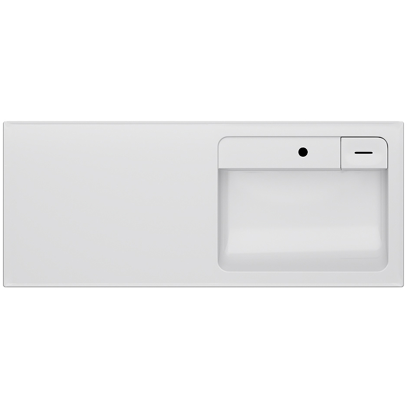 Раковина над стиральной машиной AM.PM X-Joy M85AWPR1201WG R 1200*500 мм (белый)