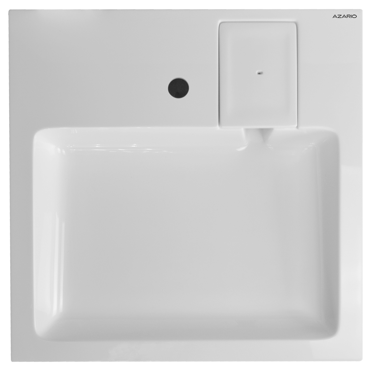 Раковина над стиральной машиной Azario Slim NEW CS00086608 600*600 мм (белый)