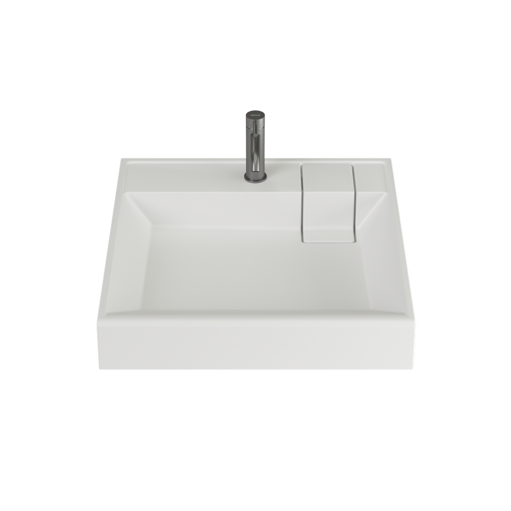 Раковина над стиральной машиной Ceramica Nova Quattro CN0101 600*600 мм (белый)