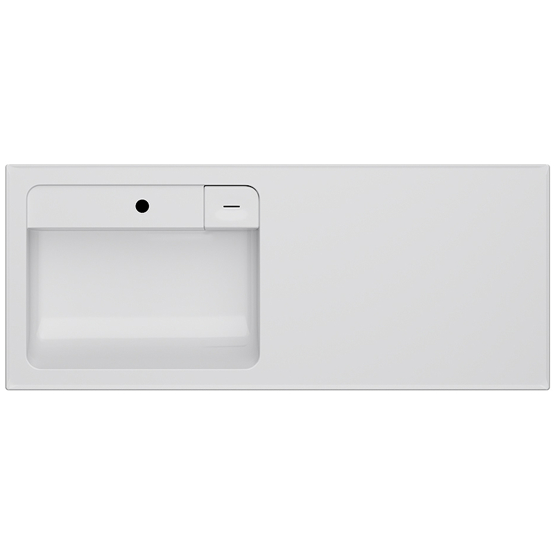 Раковина над стиральной машиной AM.PM X-Joy M85AWPL1201WG L 1200*500 мм (белый)
