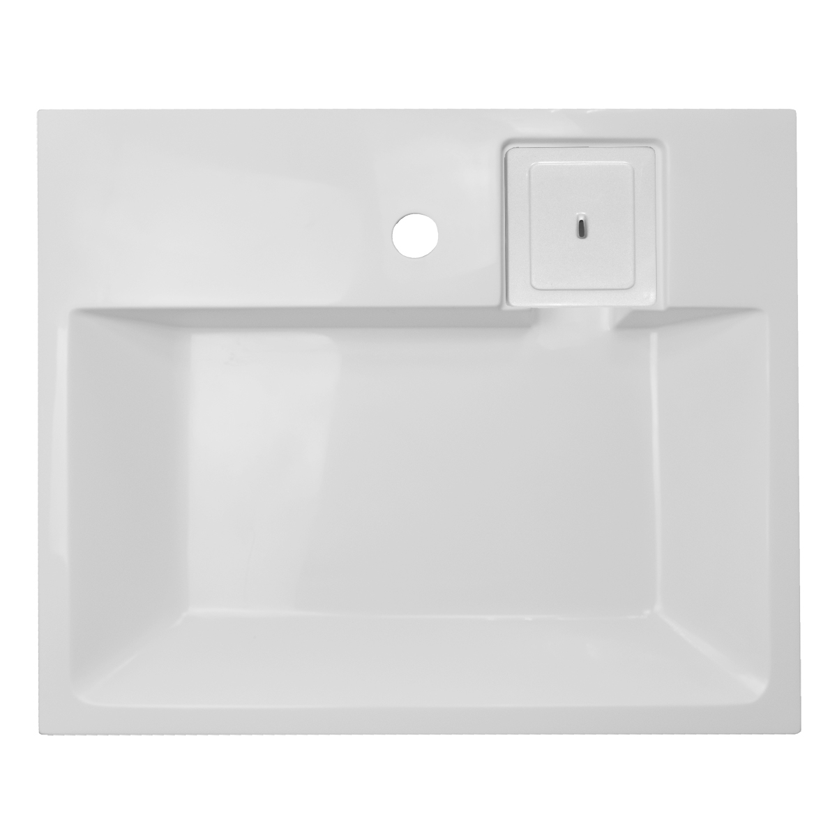 Раковина над стиральной машиной Azario Element CS00082280 595*490 мм (белый)