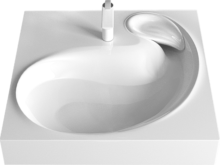 Раковина над стиральной машиной Azario Soft CS00078299 607*601 мм (белый)