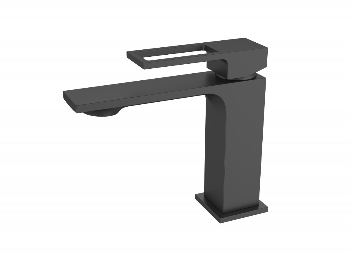 Смеситель для раковины BelBagno LUCE LUC-LVM-NERO (черный матовый)
