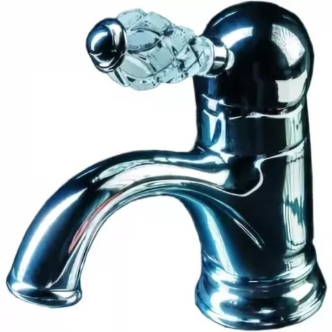 Смеситель для раковины Boheme Crystal 261-CRST (хром)