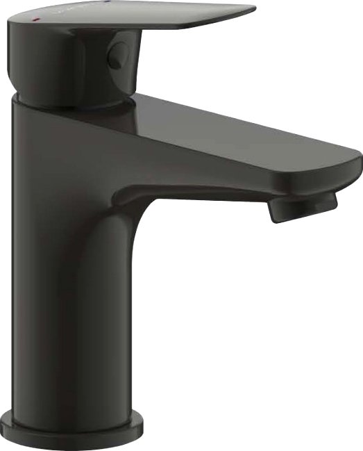 Смеситель для раковины Bravat Rhein F1429564BW-9-ENG (черный матовый)