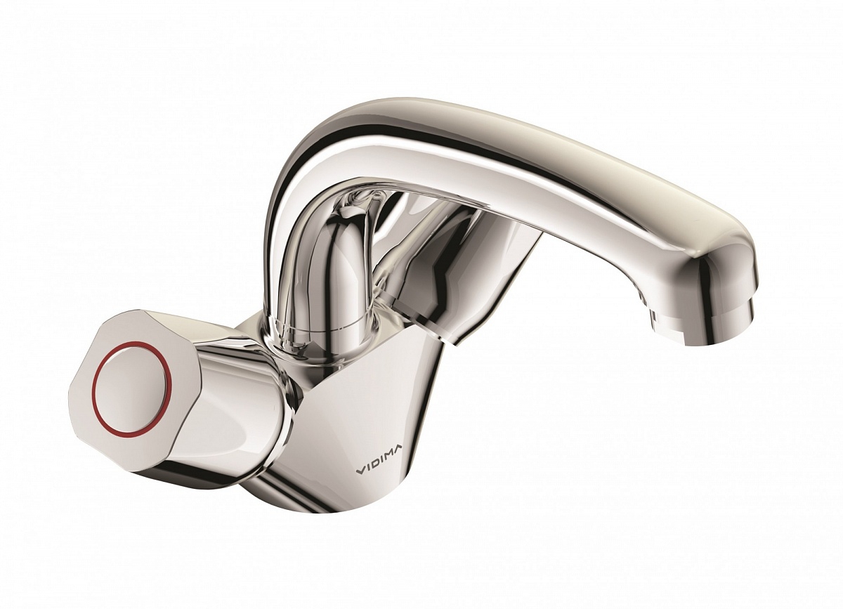 Смеситель для раковины Vidima Iskar BA166AA (хром)