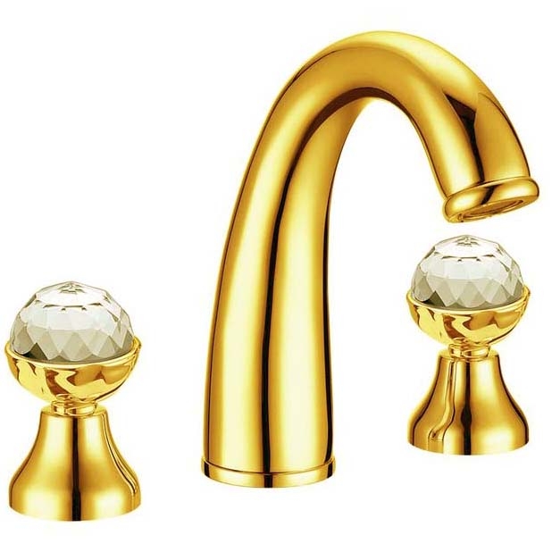 Смеситель для раковины Boheme Imperiale Presente 337 (золотой)