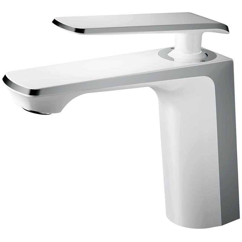 Смеситель для раковины Haiba HB10548-8 (хром/белый)