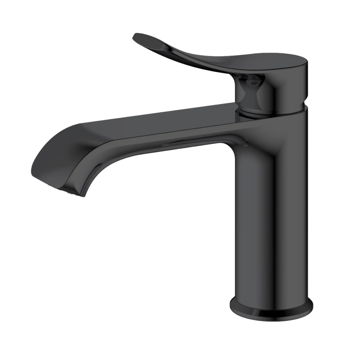 Смеситель для раковины Haiba HB10553-7 (чёрный матовый)
