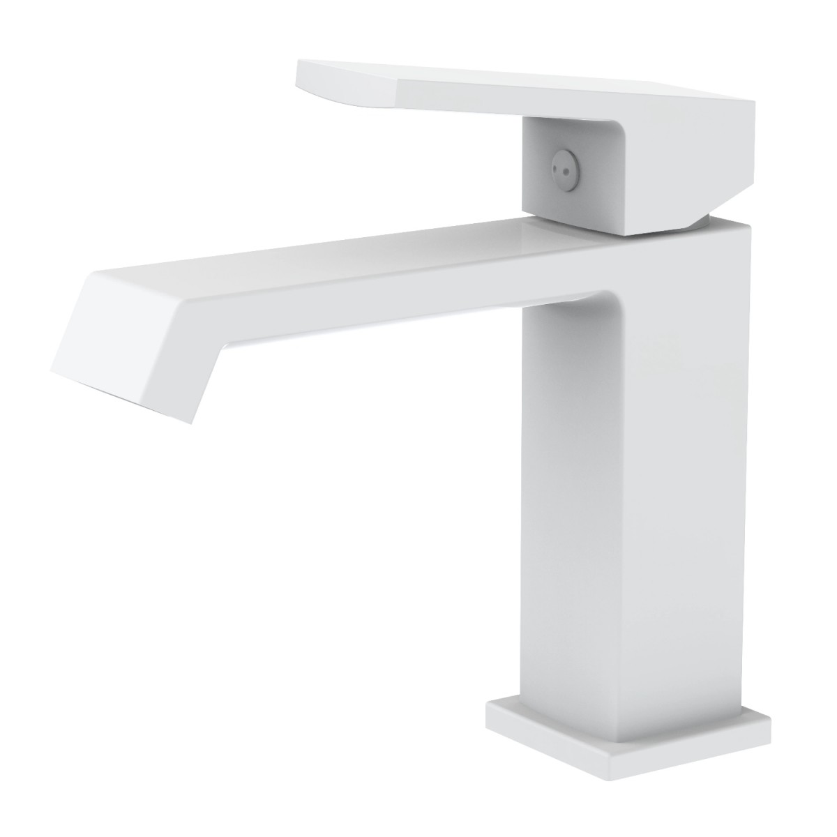 Смеситель для раковины Haiba HB10575-8 (белый матовый)