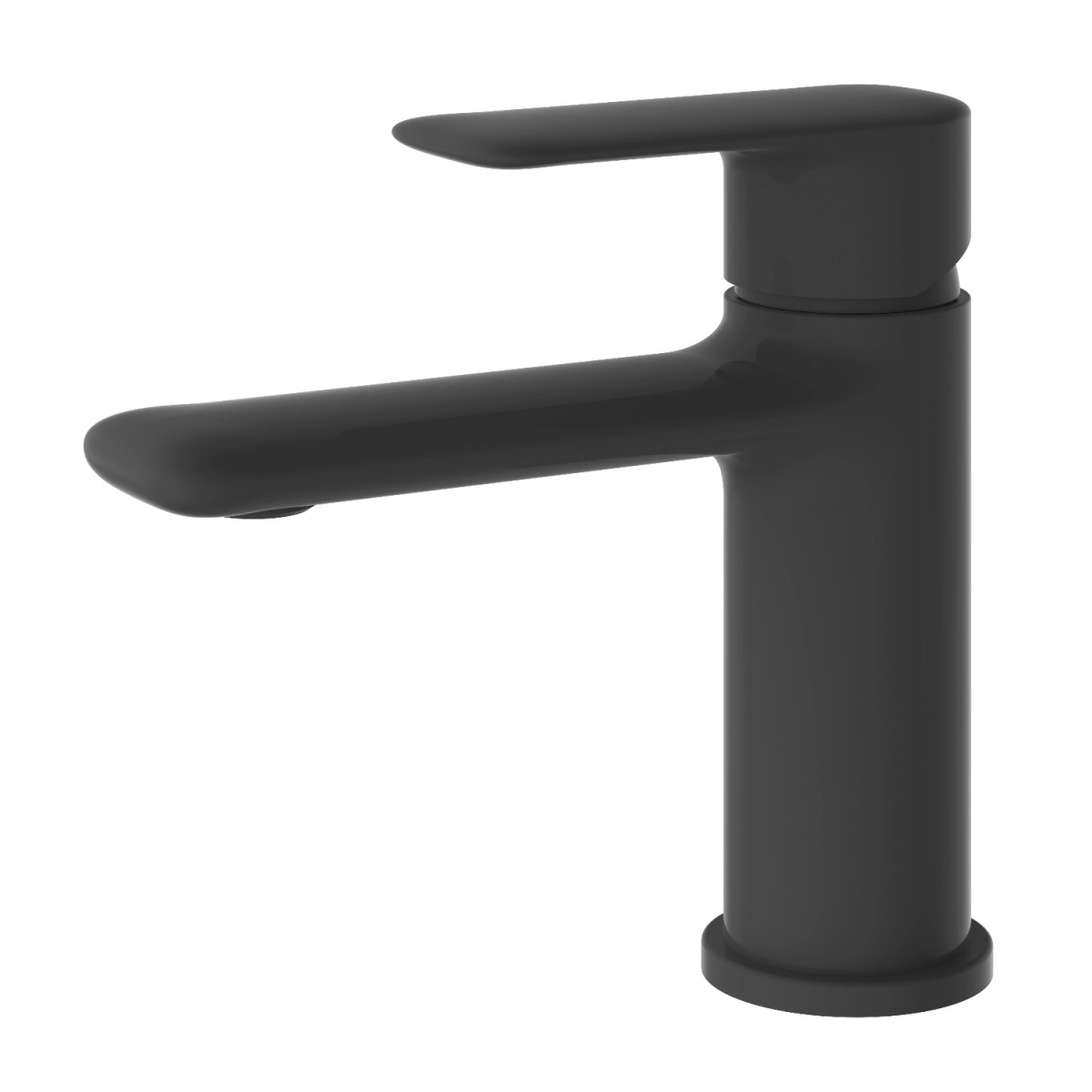 Смеситель для раковины Haiba HB10564-7 (чёрный матовый)