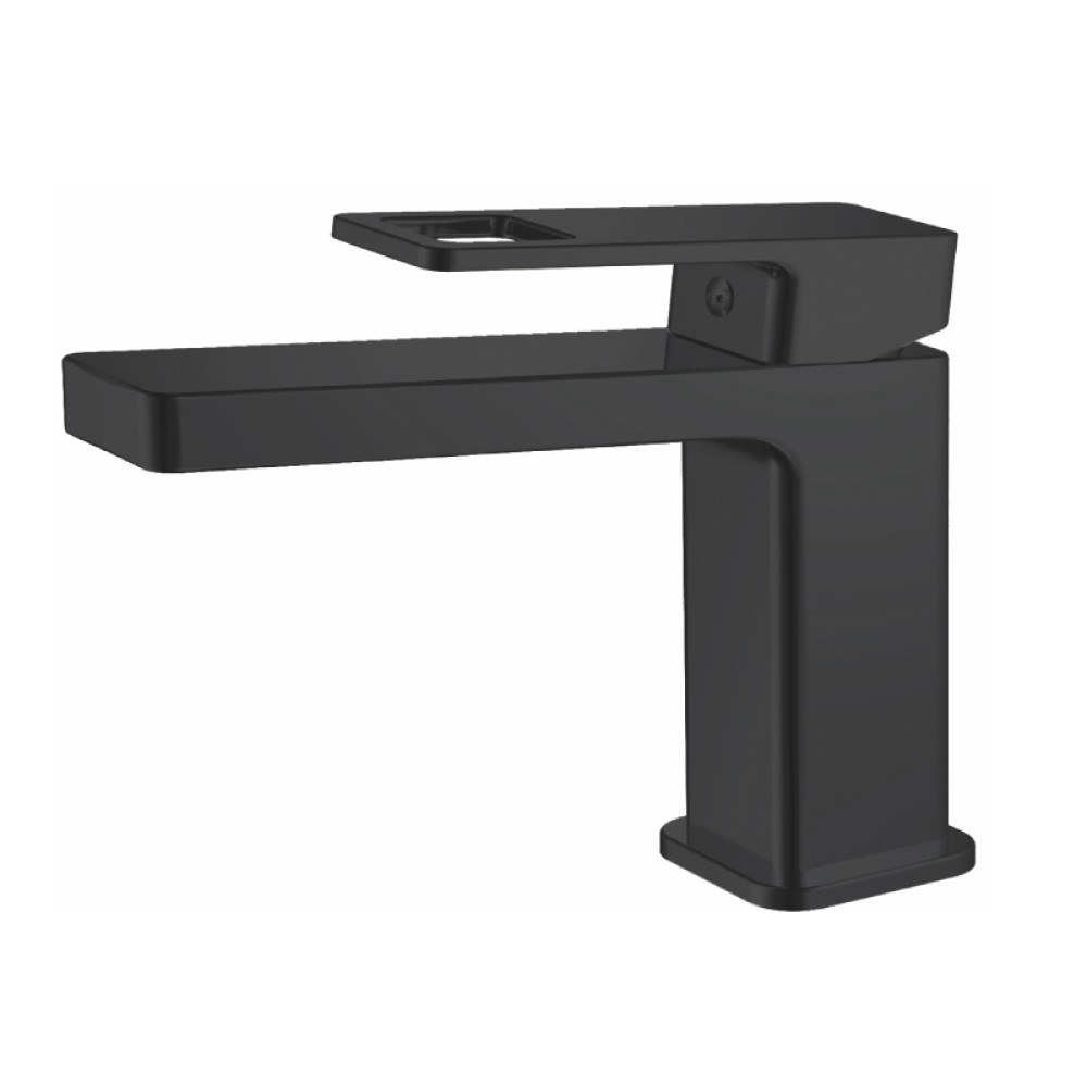 Смеситель для раковины Haiba HB10615-7 (чёрный матовый)