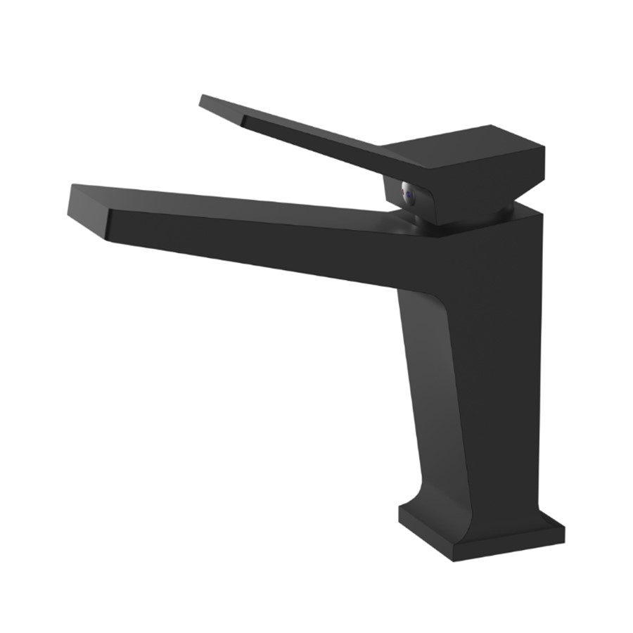 Смеситель для раковины Haiba HB10818-7 (чёрный матовый)