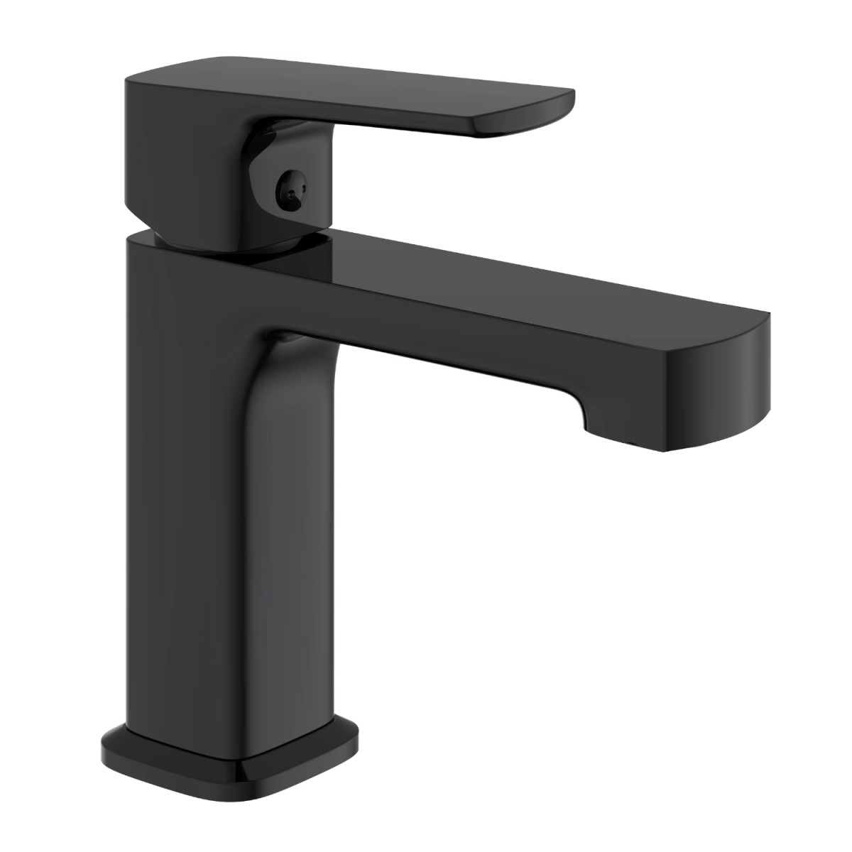 Смеситель для раковины Haiba HB10512-7 (чёрный матовый)