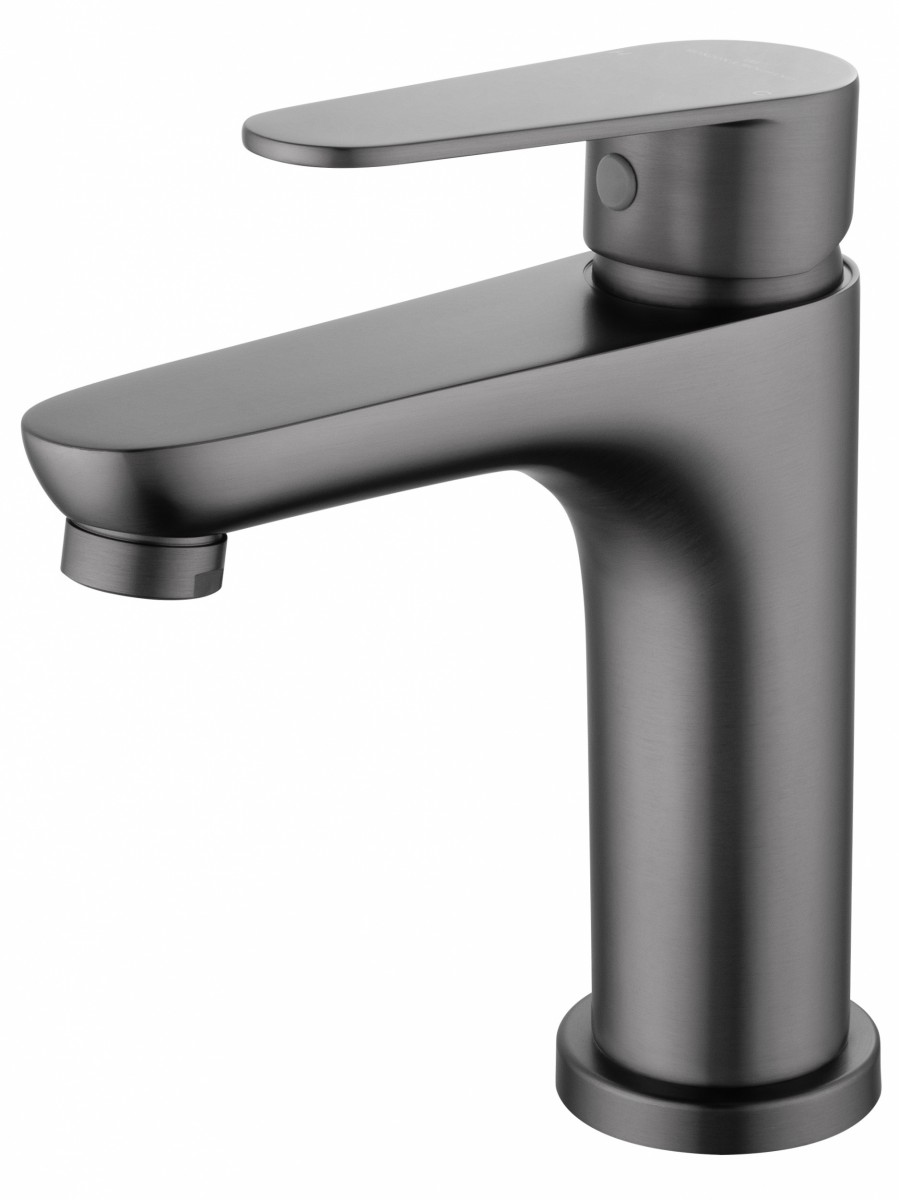 Смеситель для раковины Wonzon & Woghand ALFA WW-A40202-BGG (тёмный графит)