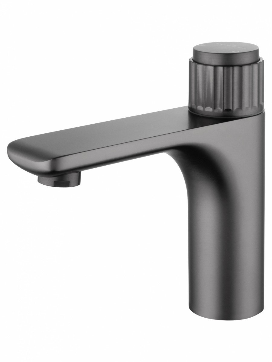 Смеситель для раковины Wonzon & Woghand CLICK WW-A40412-BGG (тёмный графит)