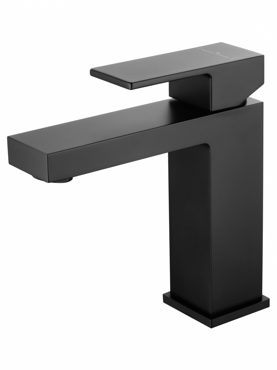 Смеситель для раковины Wonzon & Woghand CUBE WW-88139016-MB (чёрный матовый)