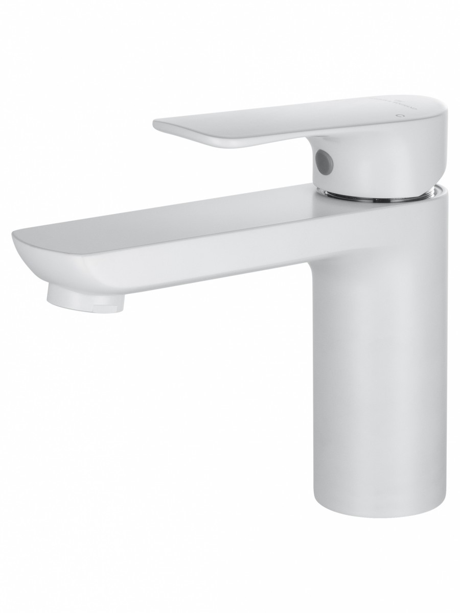 Смеситель для раковины Wonzon & Woghand Line WW-A40732-MW (белый матовый)