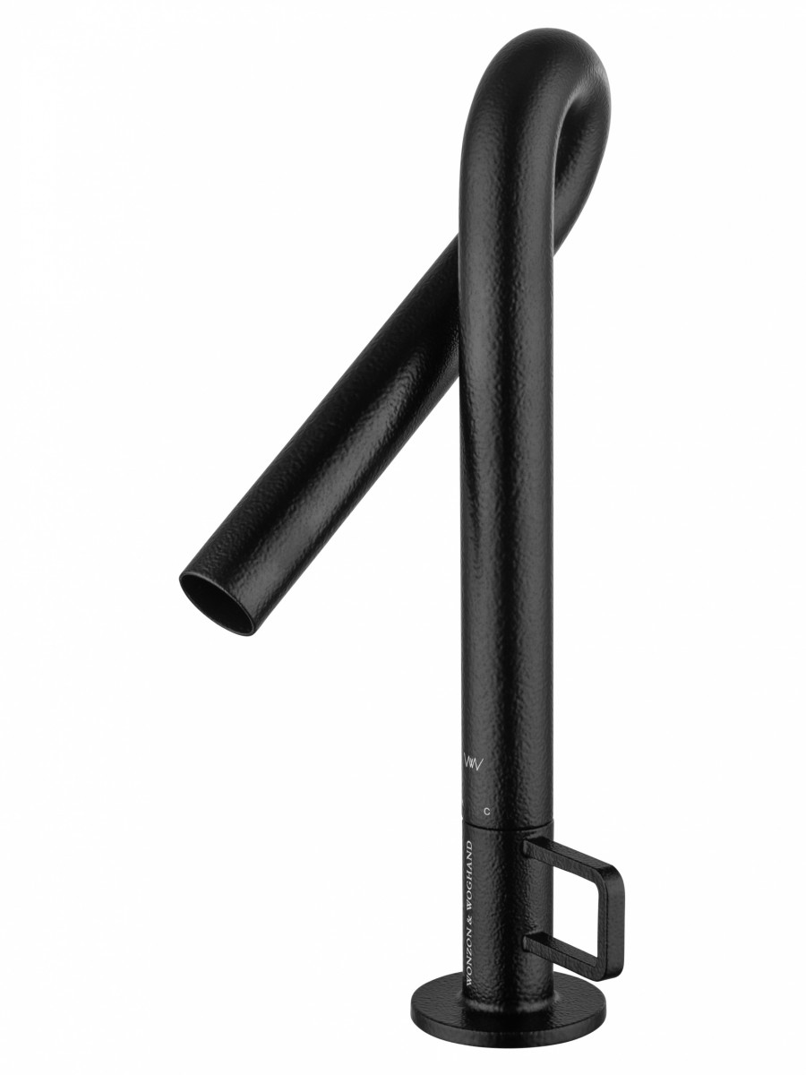 Смеситель для раковины Wonzon & Woghand LOOP WW-111-00-508 (чёрный матовый)