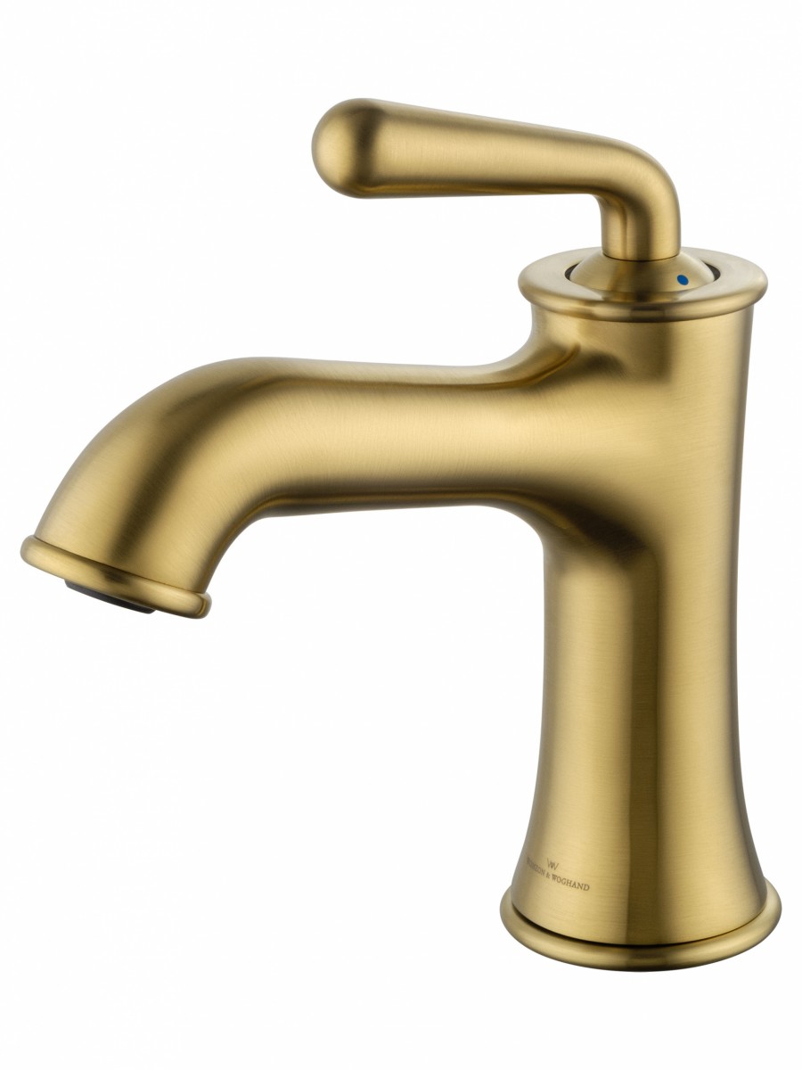 Смеситель для раковины Wonzon & Woghand STEAM WW-88139008-BG (брашированное золото)