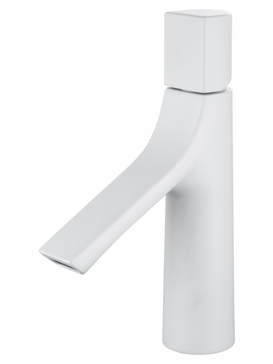 Смеситель для раковины Wonzon & Woghand The ONE WW-H010-MW (белый матовый)