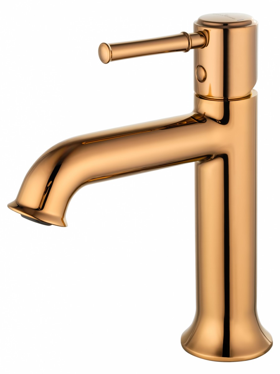 Смеситель для раковины Wonzon & Woghand TOR WW-88018073-RG (розовое золото)