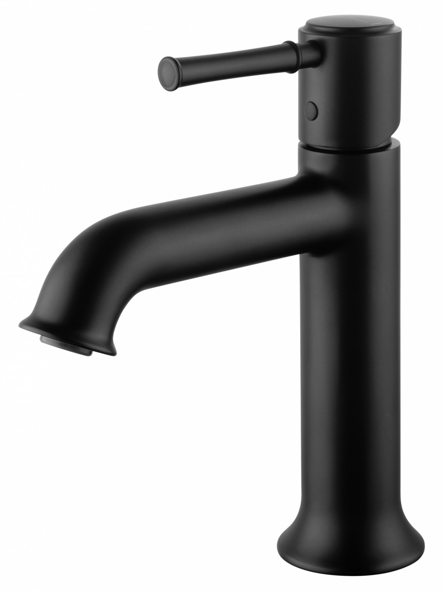 Смеситель для раковины Wonzon & Woghand TOR WW-88018073-MB (чёрный матовый)