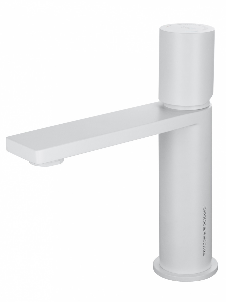 Смеситель для раковины Wonzon & Woghand WW-101-MW (белый матовый)
