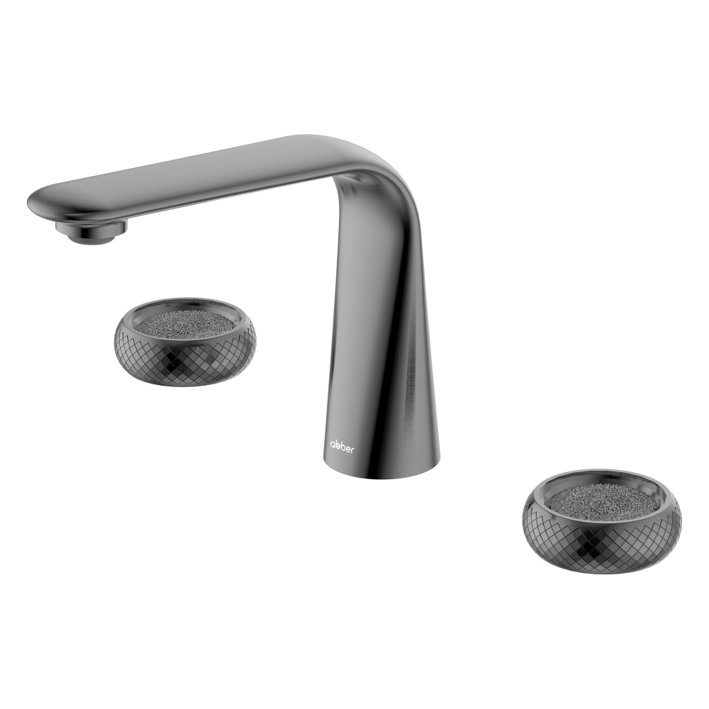 Смеситель для раковины Abber Glanz AF8HA8GM (оружейная сталь)