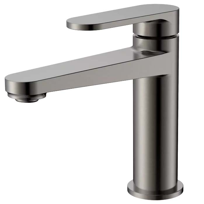 Смеситель для раковины AQUAme Novara AQM6910GM (оружейная сталь)
