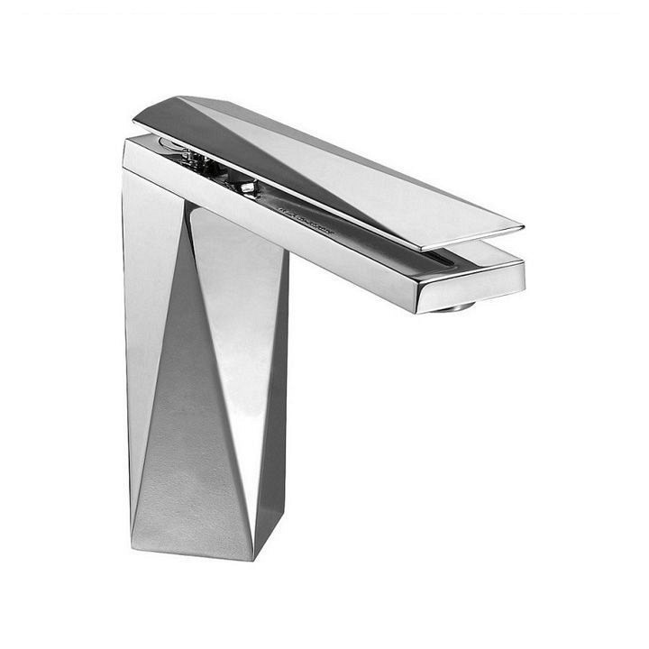 Смеситель для раковины Bravat Diamond F118102C-1-ENG (хром)