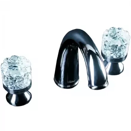 Смеситель для раковины Boheme Crystal  277-CRST (хром)