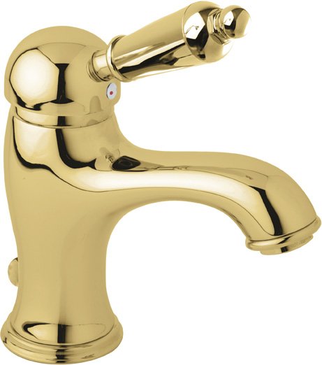 Смеситель для раковины Cezares Elite ELITE-LSM1-02-M  (золото)
