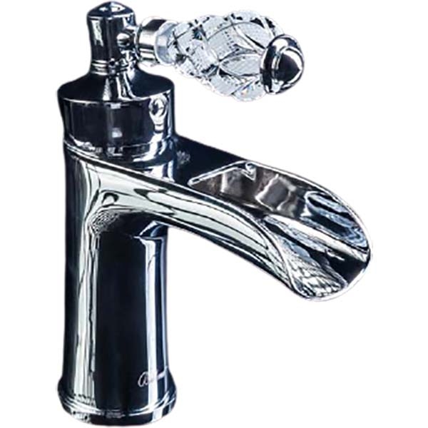 Смеситель для раковины Boheme Vogue Crystal 221-CRST (хром)